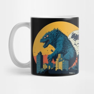 King of The monsters vector illustration design Mug